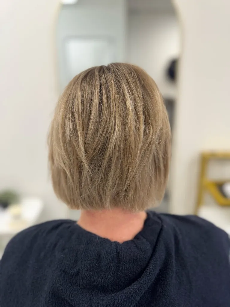 Balayage and dimensional colour portfolio photograph 3 of 18. Emilie Hair Studio, 908 Kingsway, Vancouver, British Columbia, Canada.