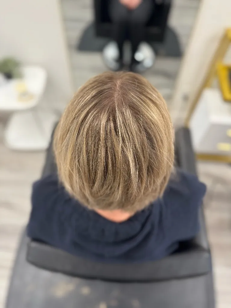 Balayage and dimensional colour portfolio photograph 4 of 18. Emilie Hair Studio, 908 Kingsway, Vancouver, British Columbia, Canada.