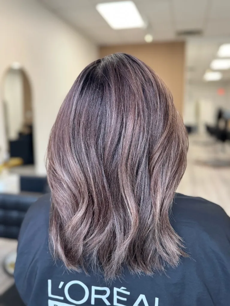 Balayage and dimensional colour portfolio photograph 6 of 18. Emilie Hair Studio, 908 Kingsway, Vancouver, British Columbia, Canada.